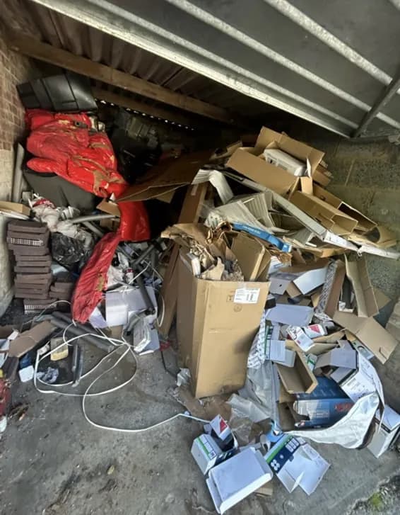 Waterloo: clearing a villa basement after years of storage